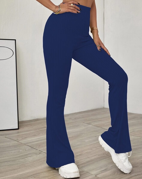 Tall Womens LTS Black Stretch Bootcut Trousers  Long Tall Sally