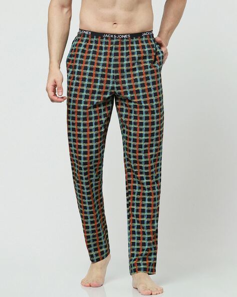 Noél Mens Super Cosy Check Pyjama Bottoms - Cyberjammies