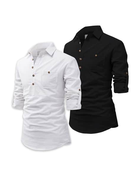Pack of 2 Shirt Kurtas