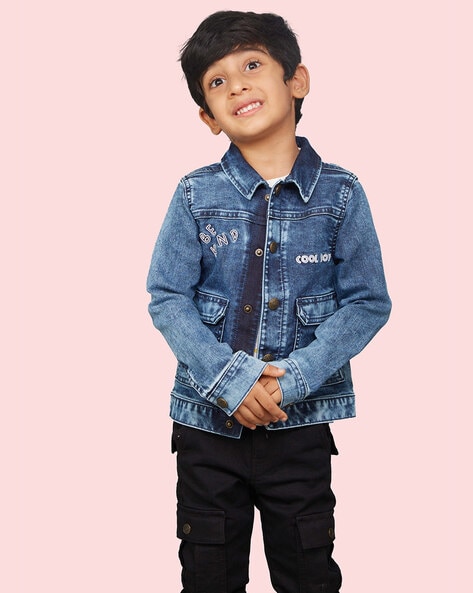 100%Cotton Cool Boy's Denim Jacket Cowboy's Outerwear - China Denim Jacket  and Jeans Jacket price | Made-in-China.com