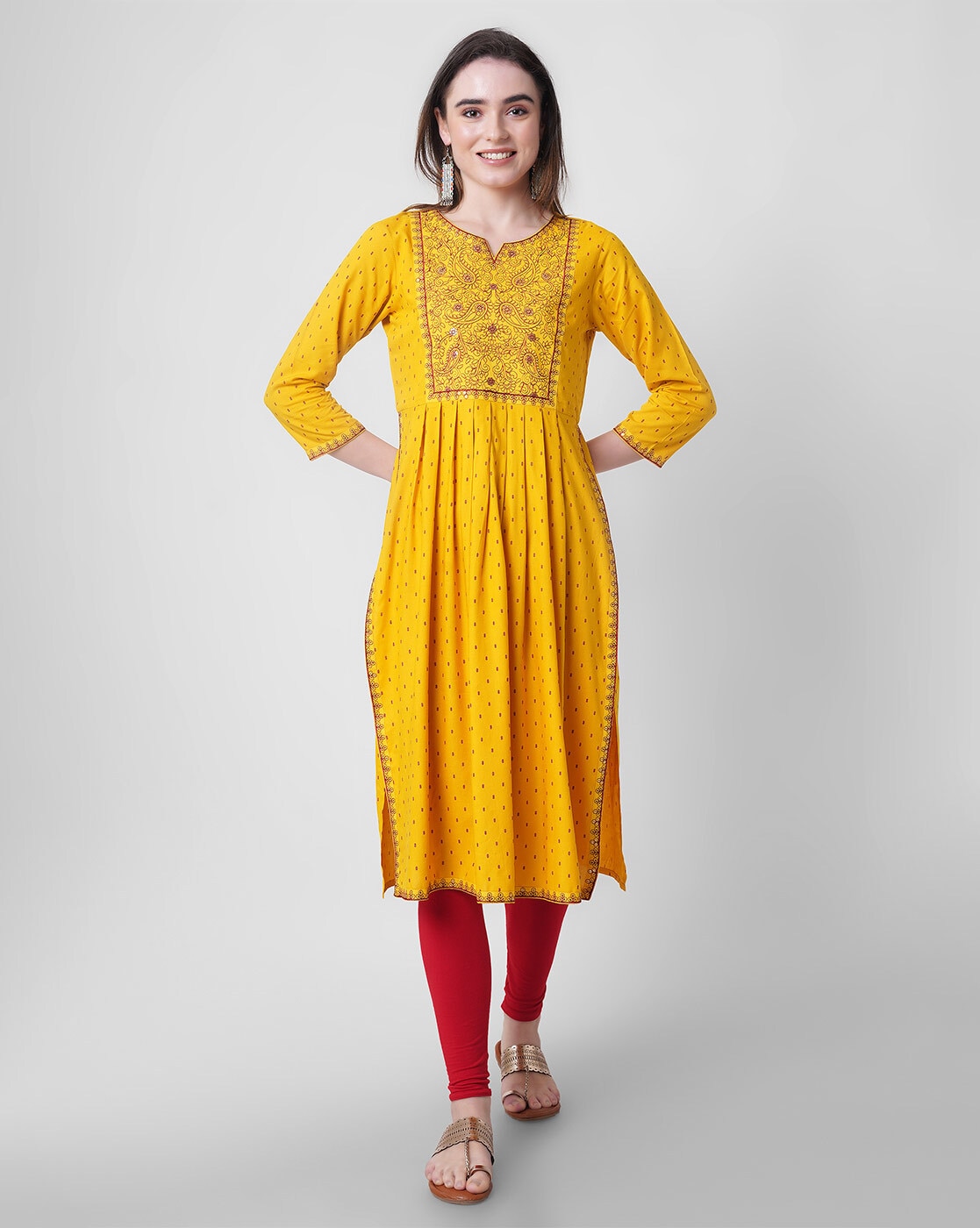 Buy Yellow Kurtis & Tunics for Women by SOCH Online | Ajio.com