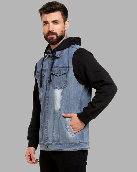 Buy GUESS Men's Dillon Denim Jacket Online India | Ubuy