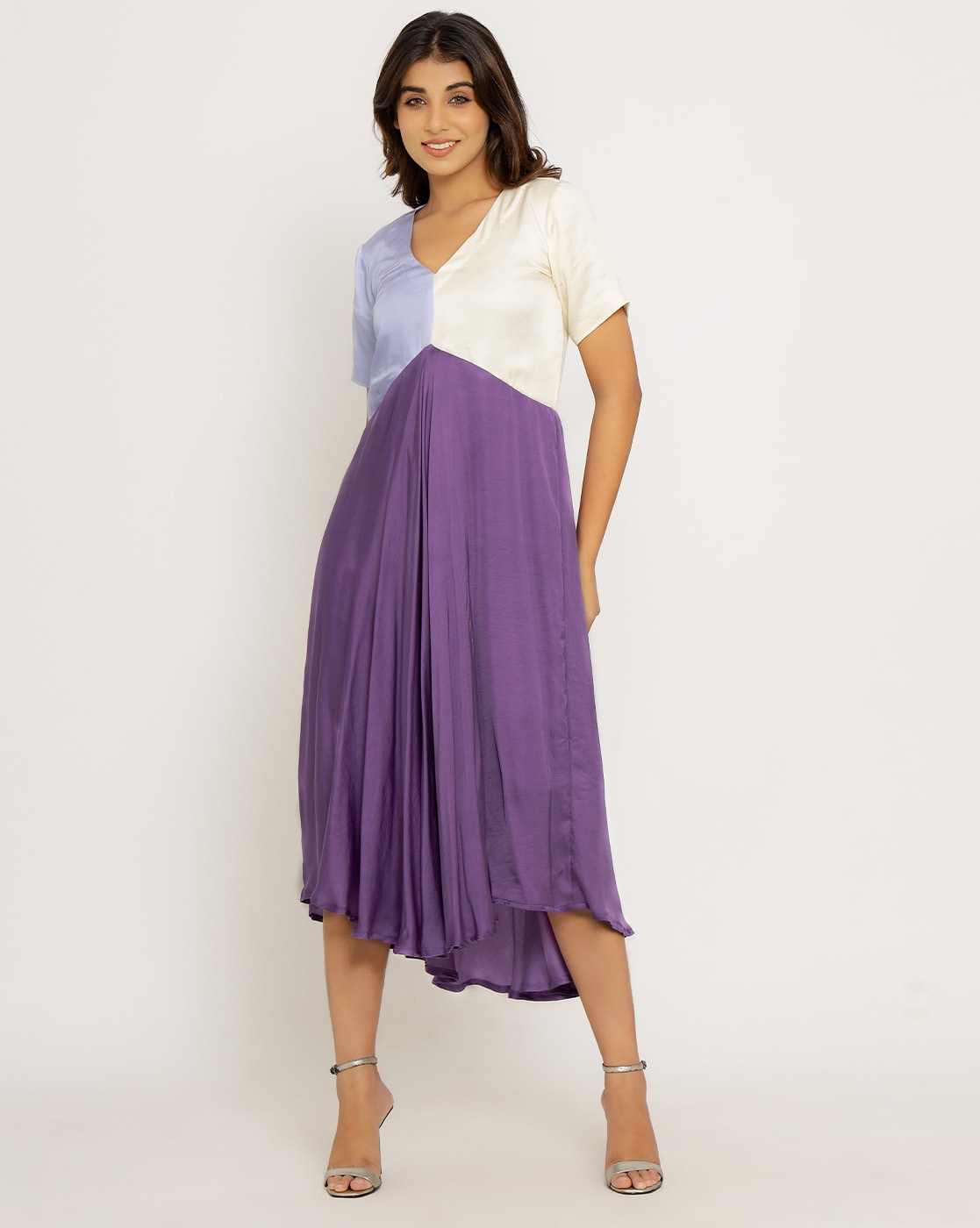 Buy Cream Dresses for Women by Fig Online | Ajio.com