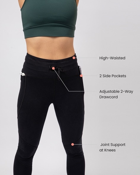Womens Elastic High Waist Cargo Pants Joggers Yoga Leggings with Pockets  Soft Knit Work Sports Drawstring Trousers, A-army Green, Small : Amazon.ca:  Clothing, Shoes & Accessories