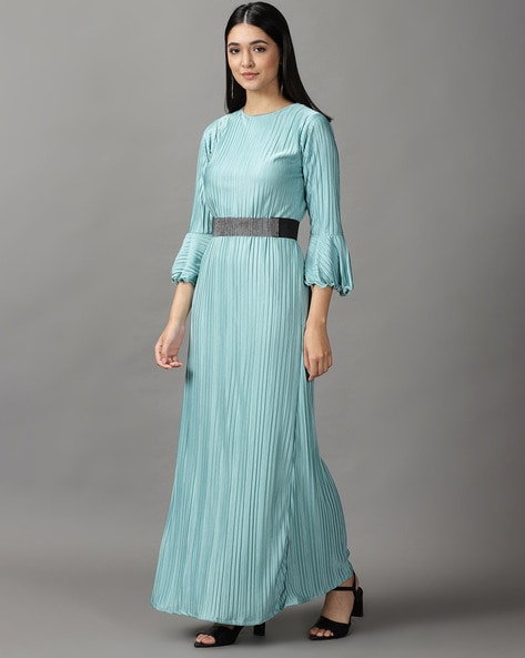 Burgundy Satin Dress - Pleated Ruched Dress - Satin Maxi Dress - Lulus