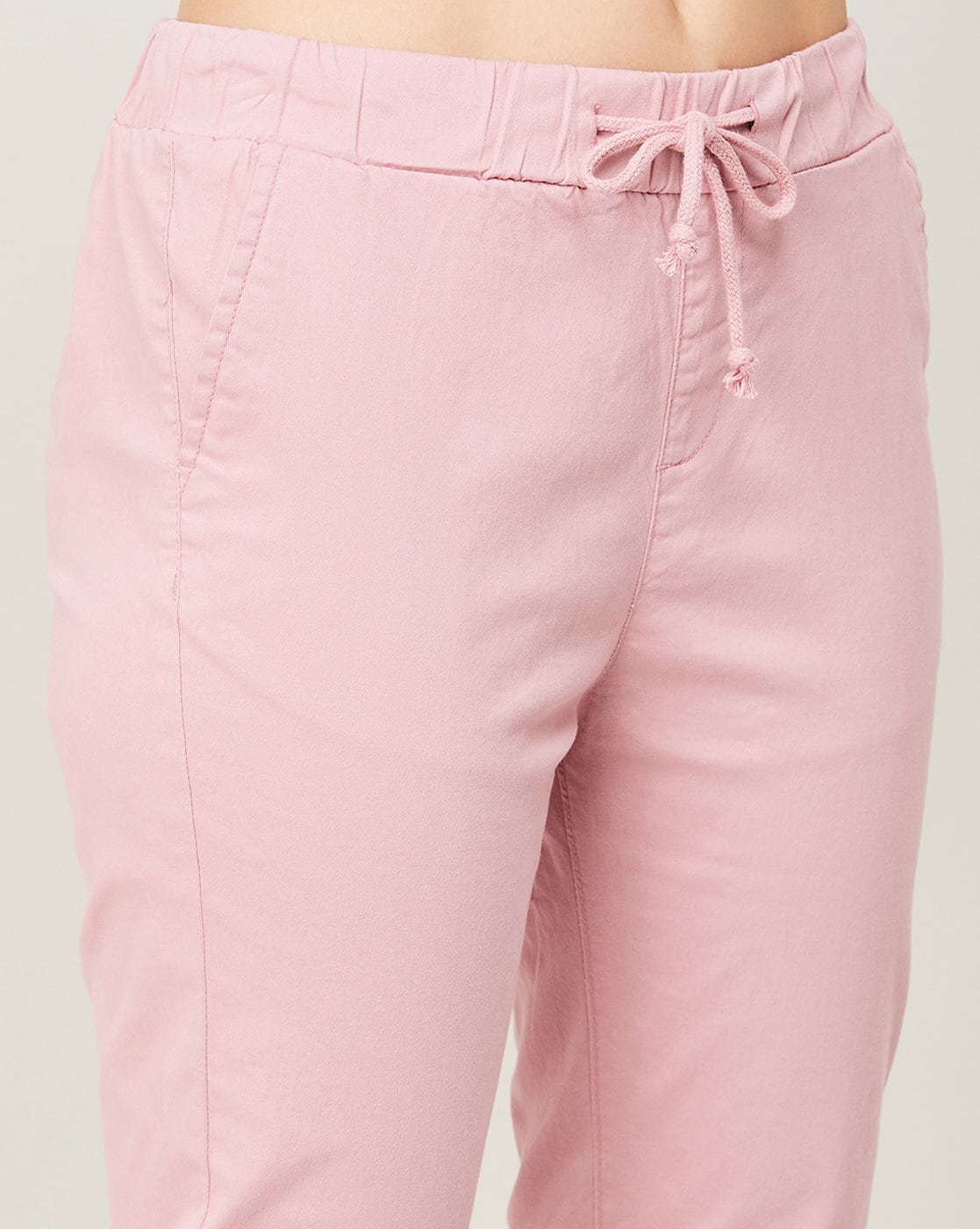 Buy Pink Trousers & Pants for LIFESTYLE Women Online CODE BY by