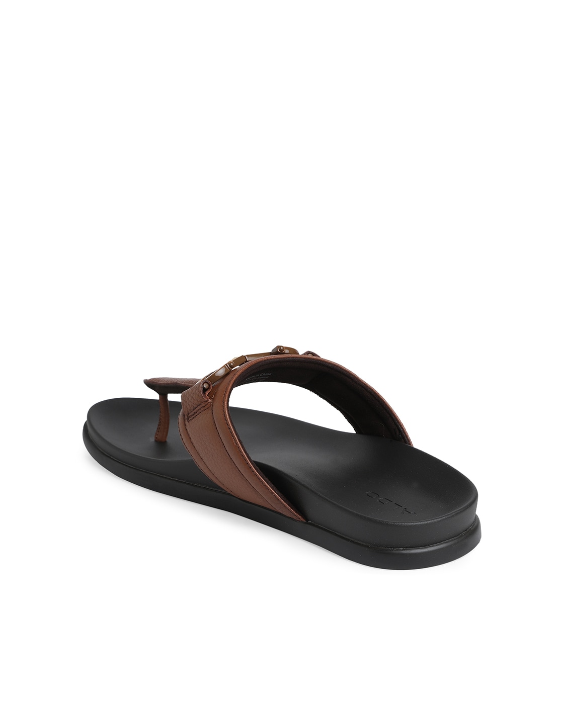 Aldo Men's Abiacien Dark Brown Leather Sandals and Floaters - 8 UK/India  (42 EU) : Amazon.in: Fashion