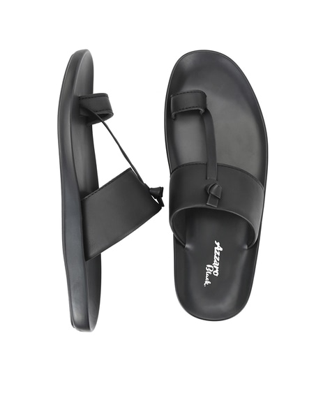 Buy Black Flip Flop Slippers for Men by AZZARO BLACK Online