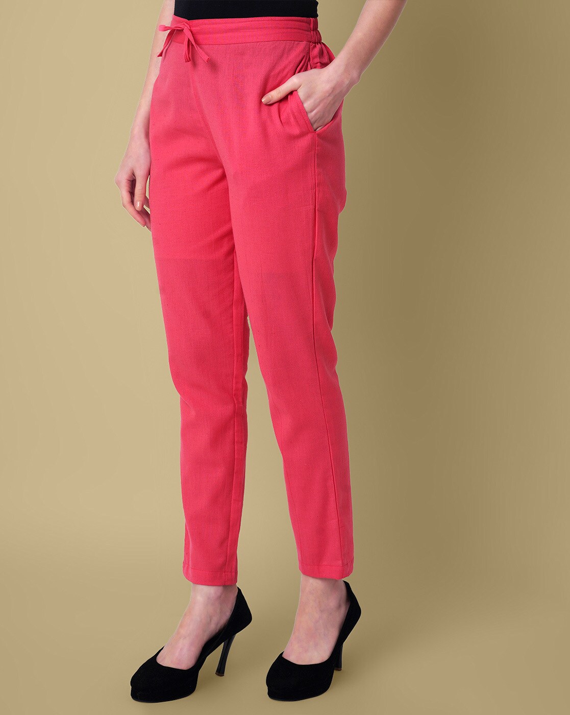 Tailored Fit & Flare Pants | boohoo