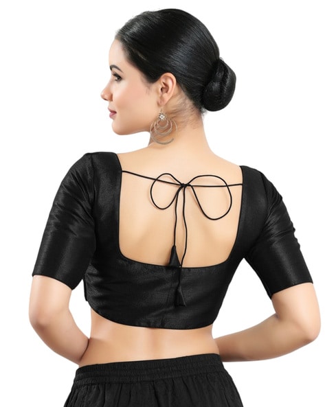 Buy Black Blouses for Women by Vamas Online