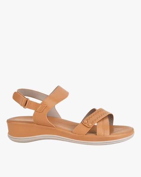 Buy Stepee Trending Stylish Fancy and Comfortable Peach Flat Sandals for  Women & Girls Online at Best Prices in India - JioMart.