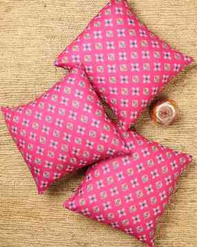 Set of 3 Digital Print Cushion Covers 16" x 16"