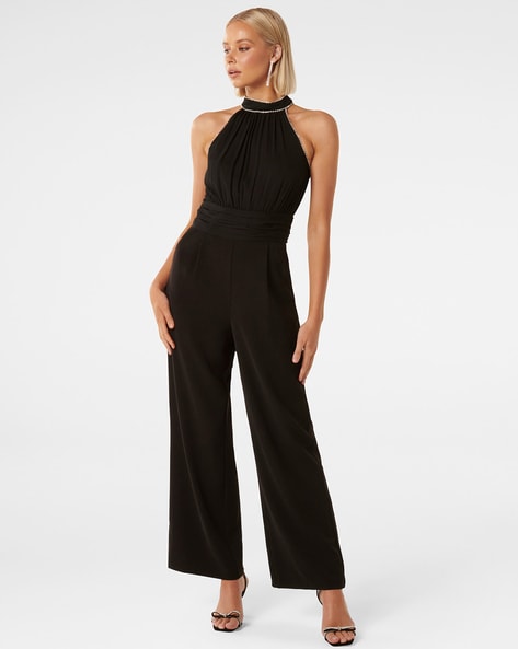 High collar jumpsuit online