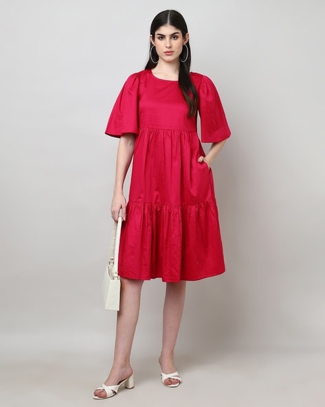 A line hot sale tiered dress