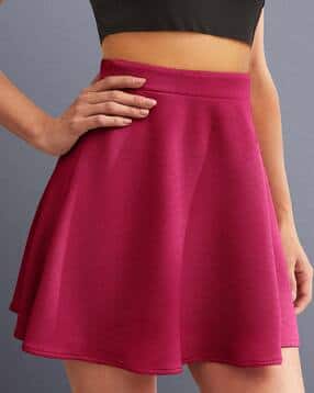Midi Flared Skirt