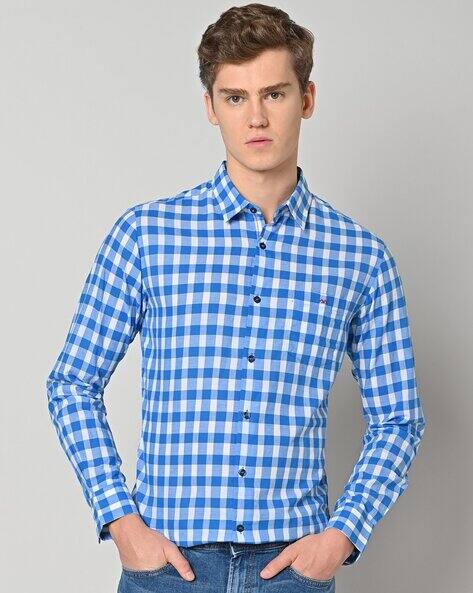 MUFTI Checked Slim Fit Shirt