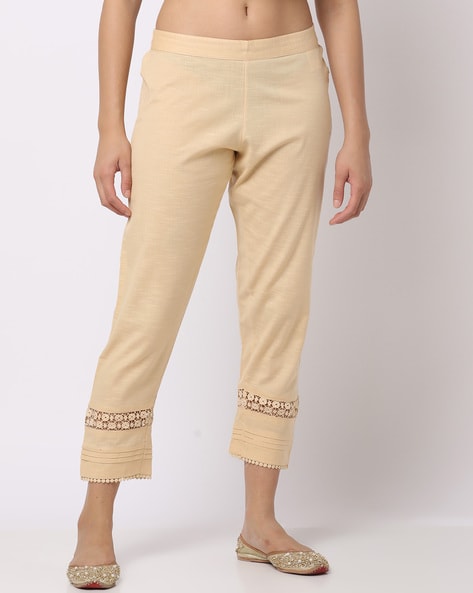 Buy Beige Pants for Women by AVAASA MIX N' MATCH Online