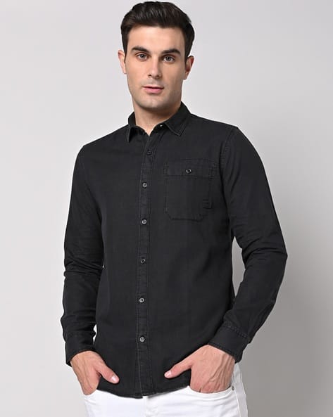 Buy Black Shirts for Men by MUFTI Online