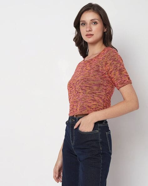 Buy Orange Tops for Women by Vero Moda Online