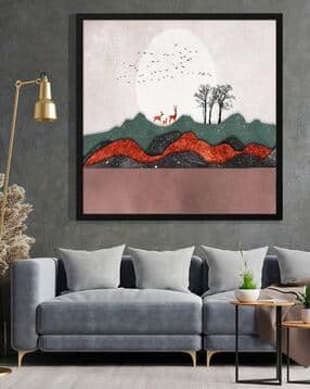 Mountain View Print Wall Art Painting-image-34