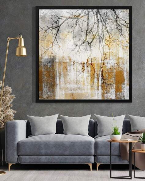 Printed Square-Shaped Wall Art Painting