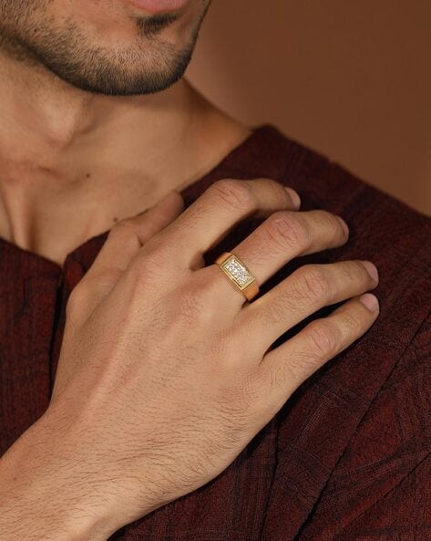 Gold ring store for men online