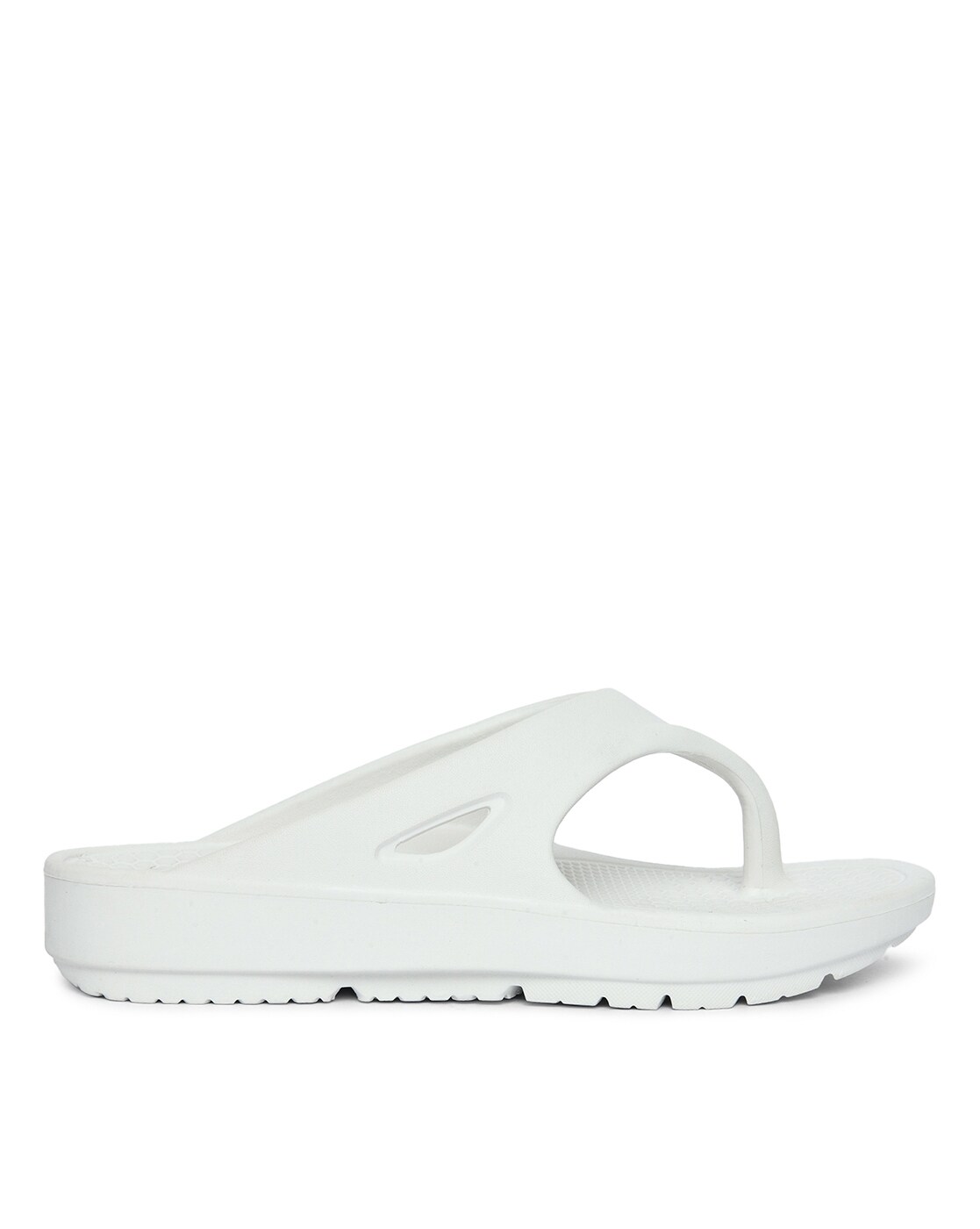 Buy Off White Flip Flop Slippers for Men by ACTION Online Ajio