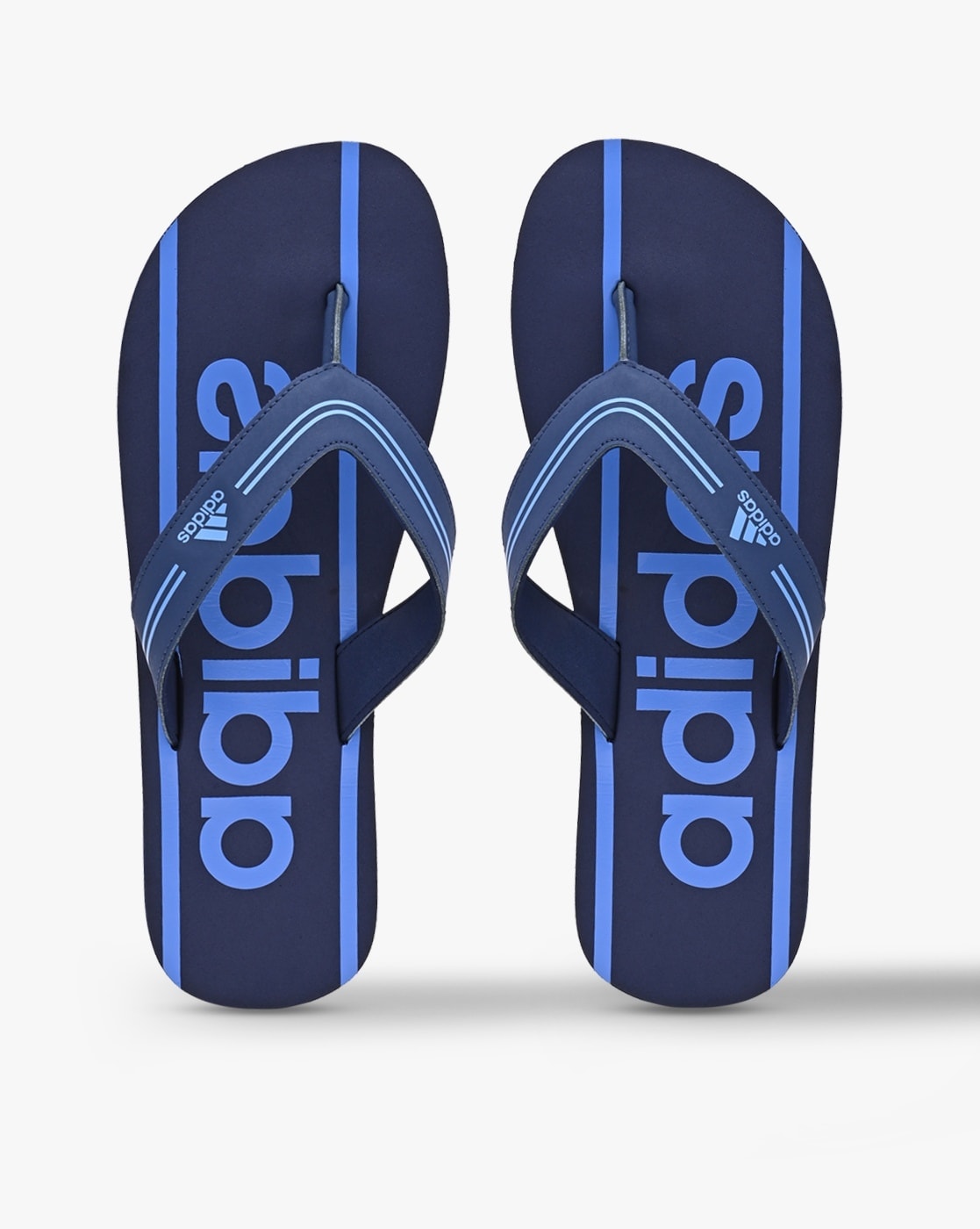 Adidas discount slippers blue