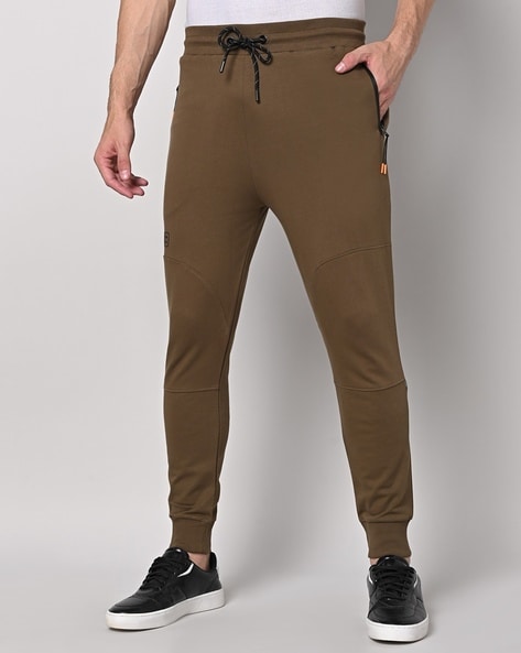 Reebok Men Cotton Lined Ankle Zip Jogger Athletic Track Pants Nylon Navy  Large | eBay