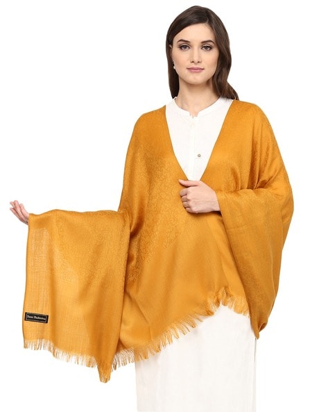 Self-Design Shawl Price in India