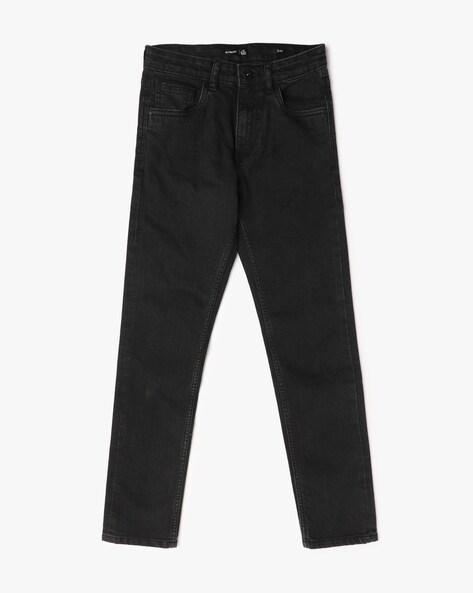Boys Mid-Rise Slim Fit Jeans