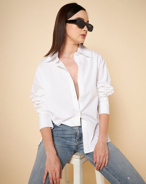 Buy Women's White Casual Tops Online