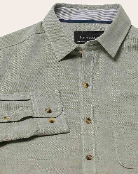 Buy Olive Green Shirts for Men by JOHN PLAYERS Online