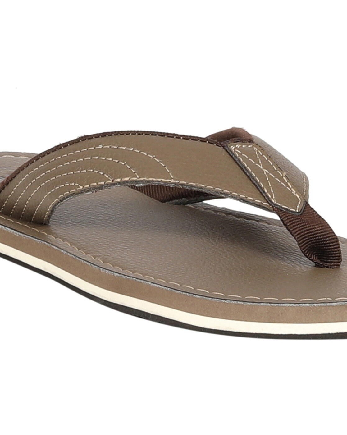 Buy Beige Flip Flop Slippers for Men by SPYKAR Online Ajio