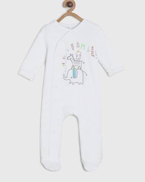 mini klub Graphic Embroidered Sleepsuit-picture-36