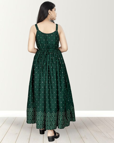 Emerald Green Angrakha Kurta Set | Fashion, Party wear indian dresses,  Angrakha kurta