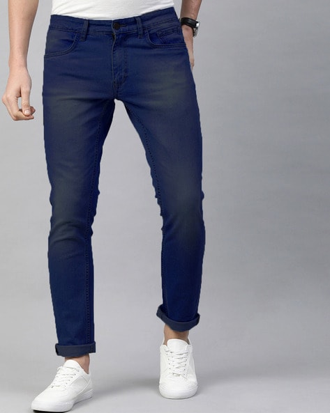 Mid Rise Slim-Fit Jeans