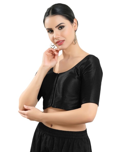 Buy Black Blouses for Women by Vamas Online
