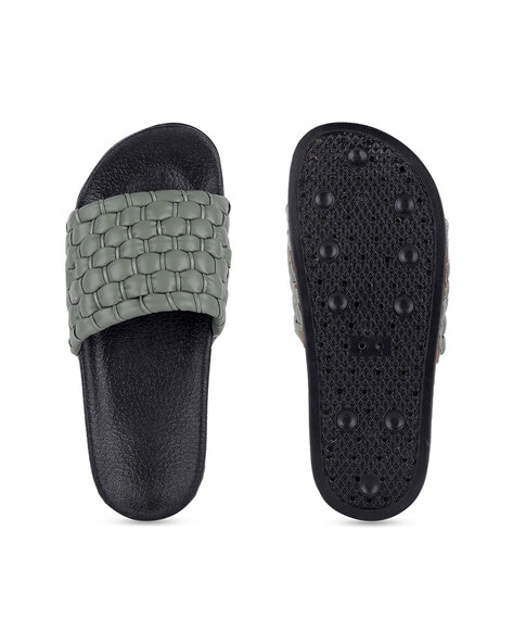 Womens grey online sliders