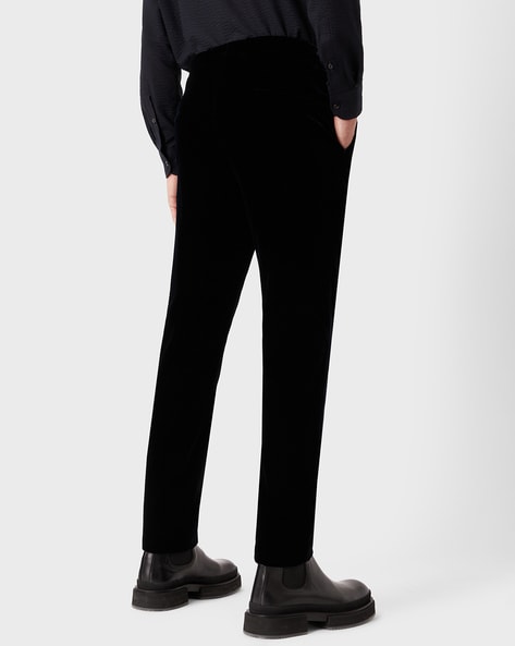 Buy STALLINO Men Regular Fit Black Formal Trousers Online at Best Prices in  India - JioMart.