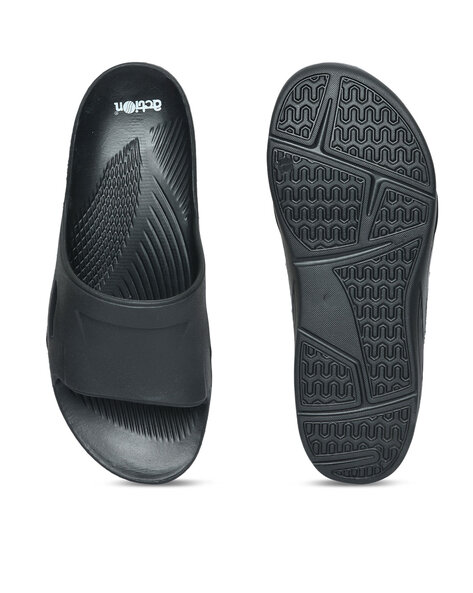 Solid best sale black slides