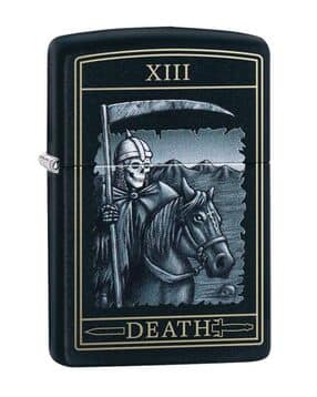 zippo Death Card Design Windproof Pocket Lighter-picture-41