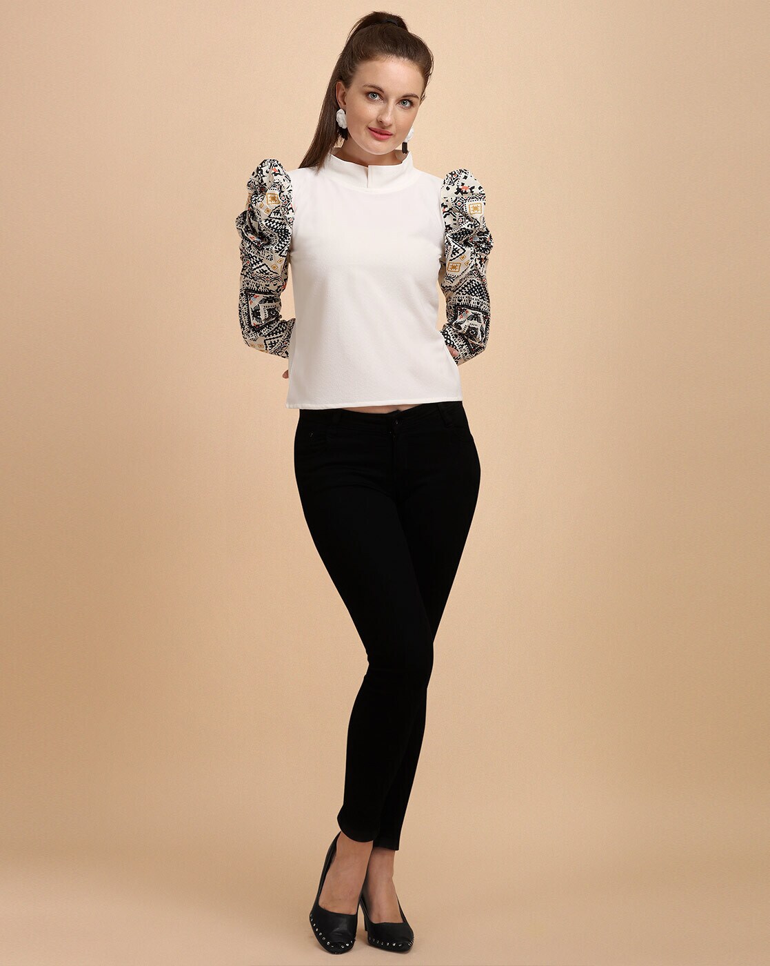 Buy White Tops for Women by Paralians Online