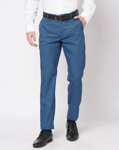 Canali - Blue pants made of wool PR0125691678 - buy with Czech Republic  delivery at Symbol