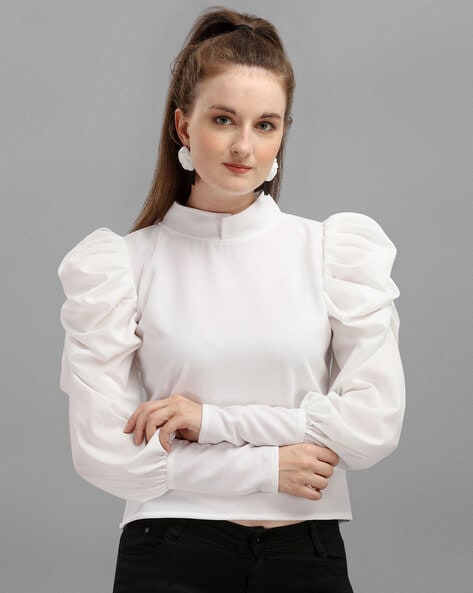 Buy White Tops for Women by Paralians Online