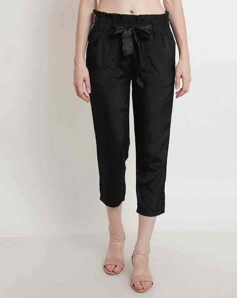 POPWINGS Paperbag Pants with Belt