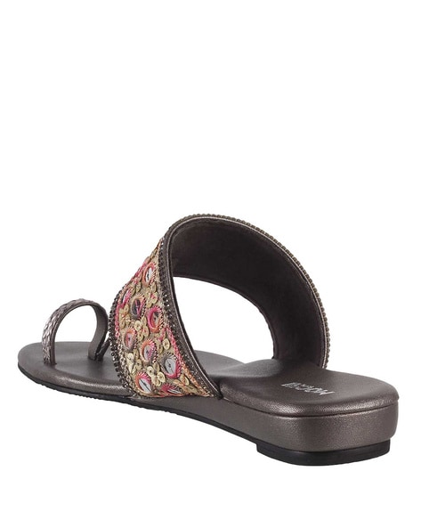 MOCHI-Antique-Gold Casual Sandals 36 in Jammu at best price by Pagetra  footwears - Justdial