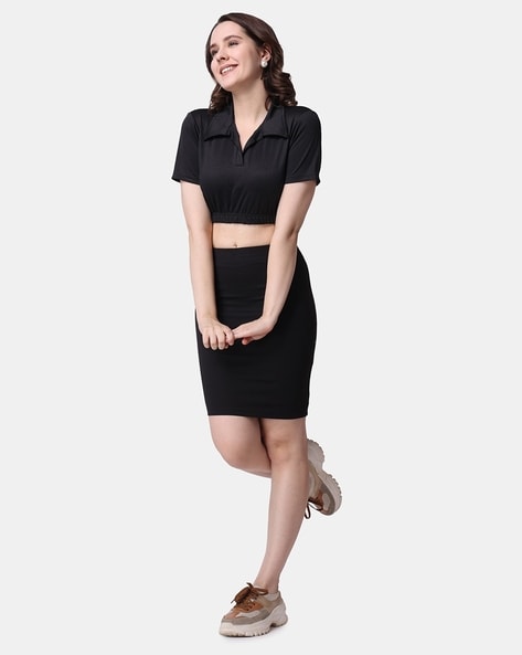 Buy Party wear top skirt dress for women's - Evilato