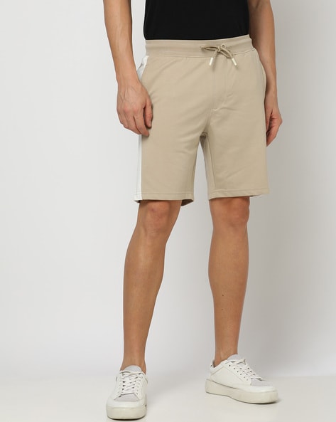 Buy V3E Men's & Boy's Cotton 3/4 Capri Shorts with 6 Pocket (Beige)-(30) at