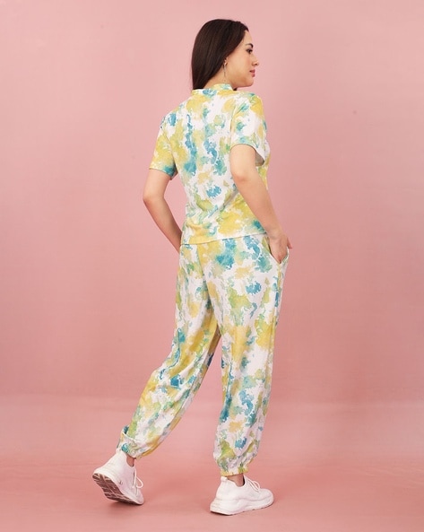 Different Color Available Ladies Printed Pajama With T-shirt at Best Price  in Mumbai